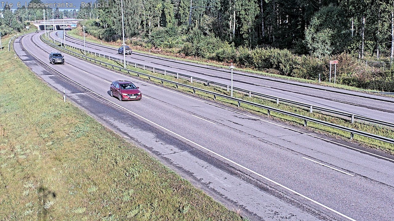 Weather Camera Image Road 6 Lappeenranta, Reijola, Lappeenranta, Etelä-Karjala