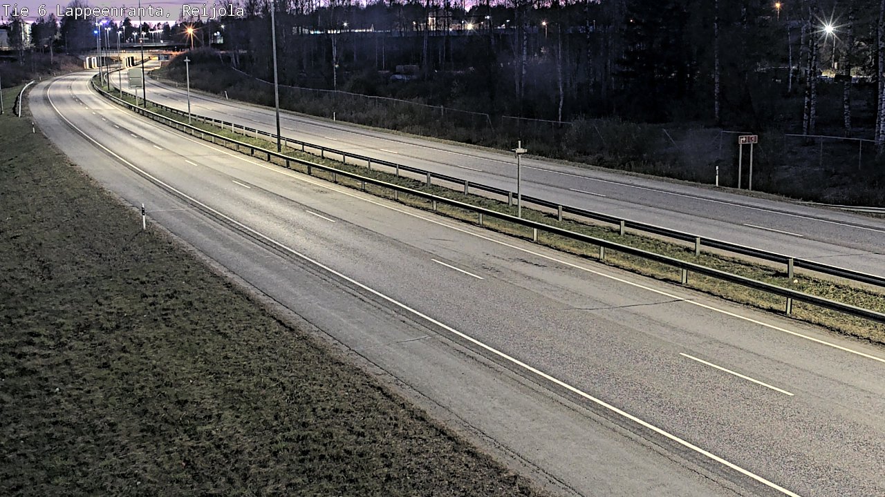 Weather Camera Image Road 6 Lappeenranta, Reijola, Lappeenranta, Etelä-Karjala