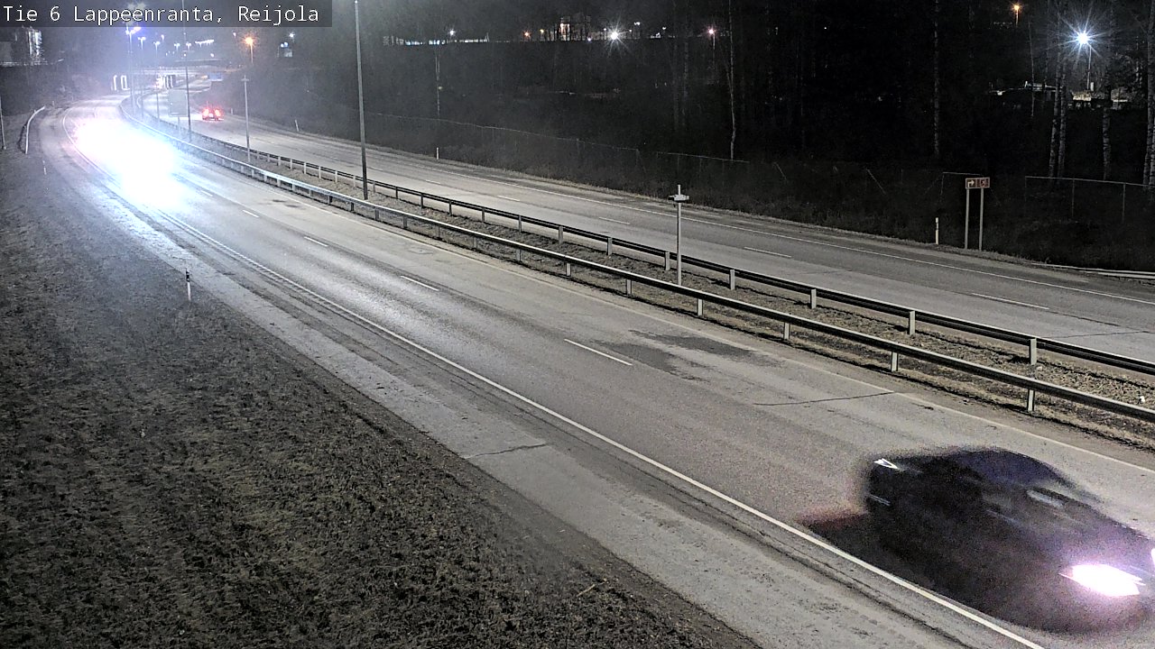 Weather Camera Image Road 6 Lappeenranta, Reijola, Lappeenranta, Etelä-Karjala