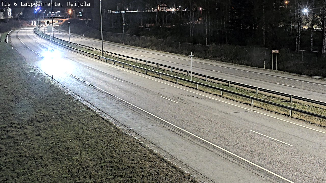 Weather Camera Image Road 6 Lappeenranta, Reijola, Lappeenranta, Etelä-Karjala