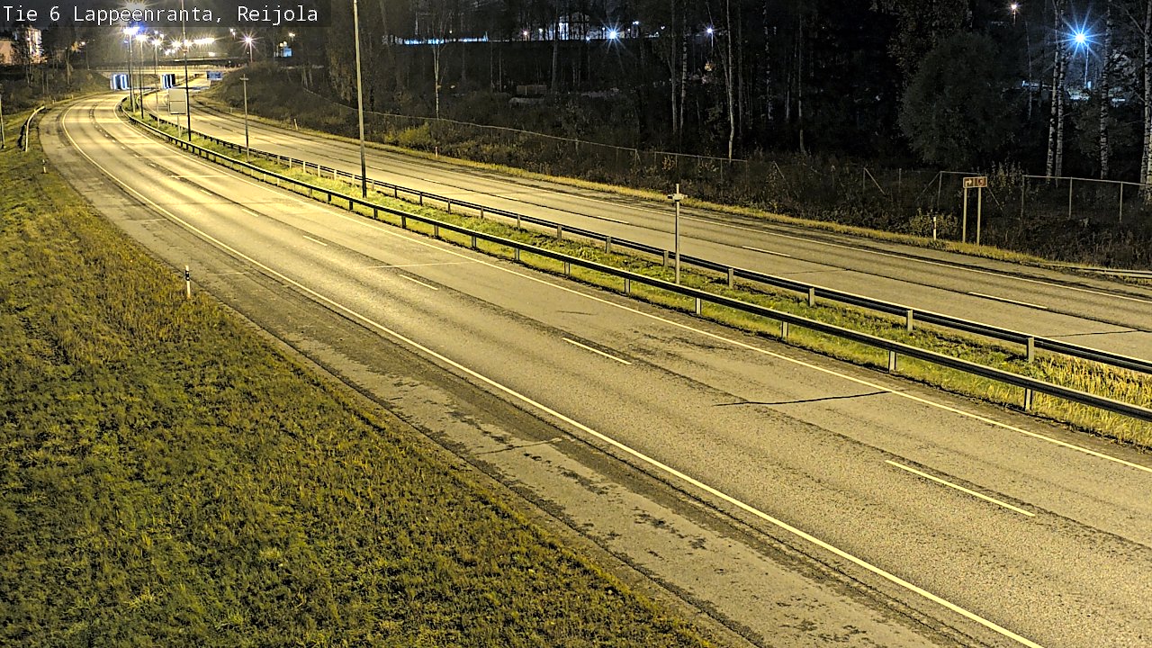 Weather Camera Image Väg 6 Villmanstrand, Reijola, Lappeenranta, Etelä-Karjala