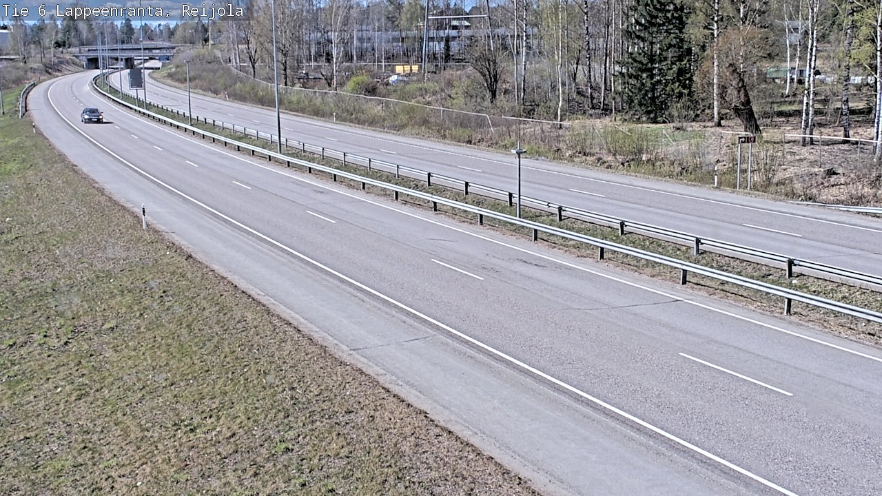 Weather Camera Image Road 6 Lappeenranta, Reijola, Lappeenranta, Etelä-Karjala