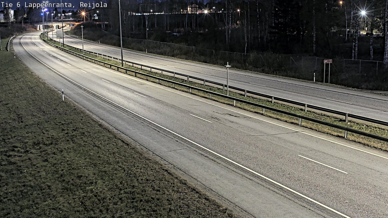Weather Camera Image Road 6 Lappeenranta, Reijola, Lappeenranta, Etelä-Karjala