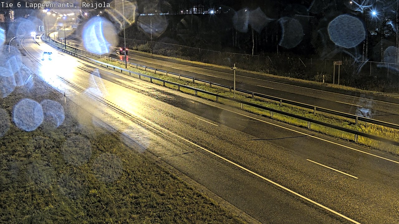 Weather Camera Image Road 6 Lappeenranta, Reijola, Lappeenranta, Etelä-Karjala
