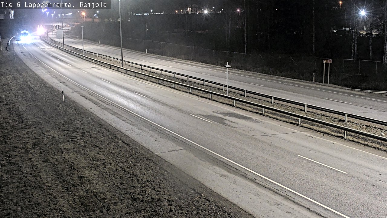 Weather Camera Image Road 6 Lappeenranta, Reijola, Lappeenranta, Etelä-Karjala