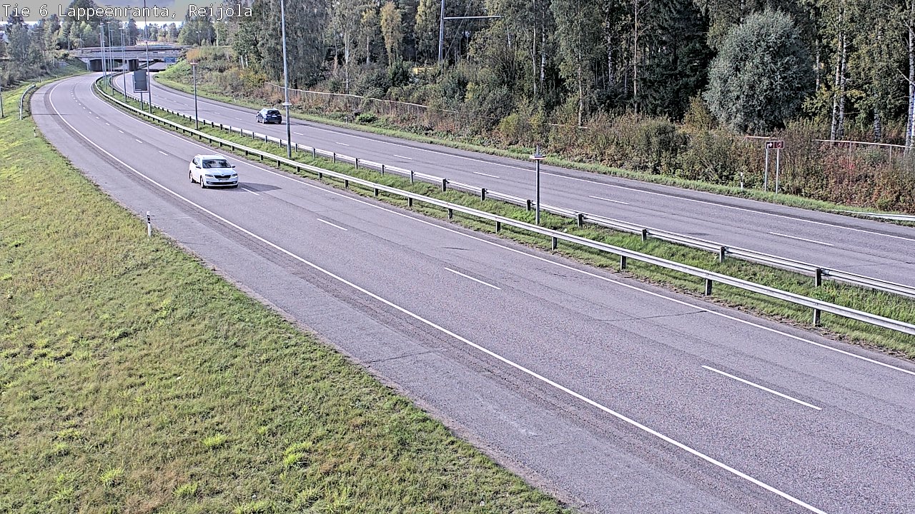 Weather Camera Image Road 6 Lappeenranta, Reijola, Lappeenranta, Etelä-Karjala
