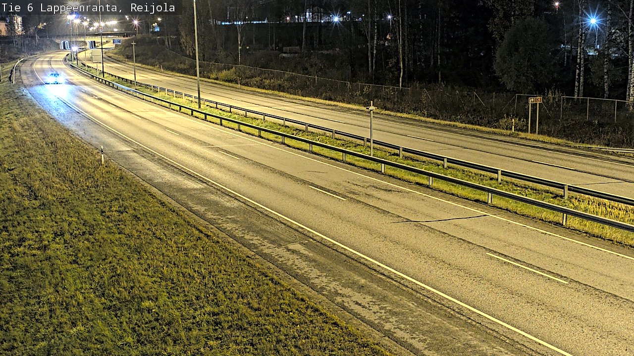 Weather Camera Image Väg 6 Villmanstrand, Reijola, Lappeenranta, Etelä-Karjala