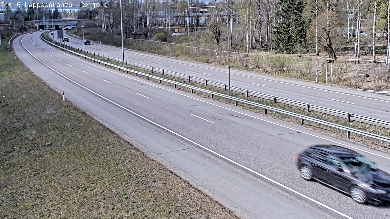 Weather Camera Image Road 6 Lappeenranta, Reijola, Lappeenranta, Etelä-Karjala