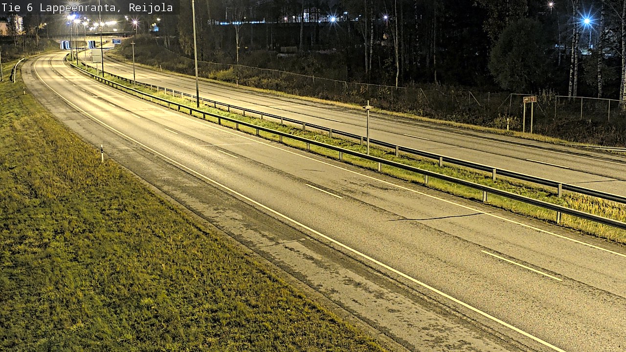 Weather Camera Image Väg 6 Villmanstrand, Reijola, Lappeenranta, Etelä-Karjala