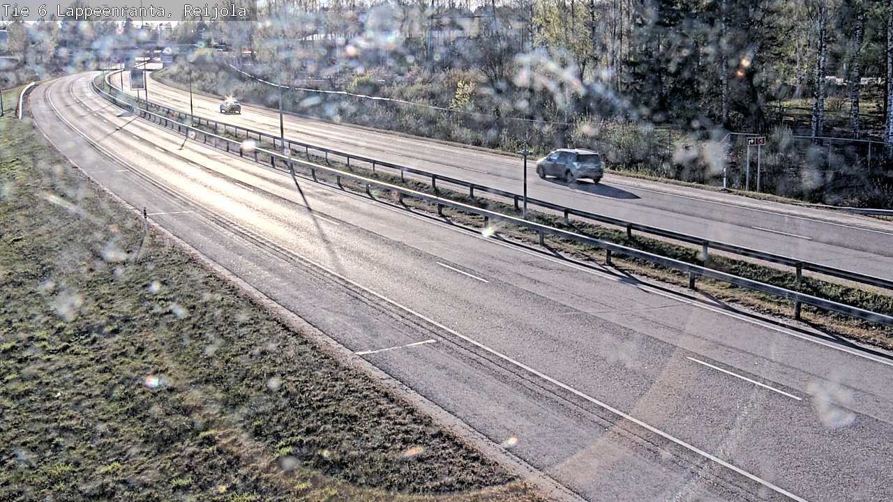 Weather Camera Image Road 6 Lappeenranta, Reijola, Lappeenranta, Etelä-Karjala