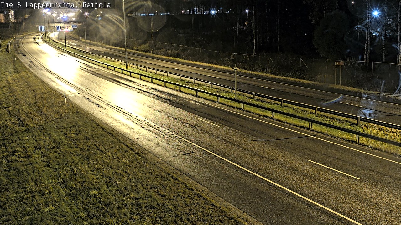 Weather Camera Image Road 6 Lappeenranta, Reijola, Lappeenranta, Etelä-Karjala