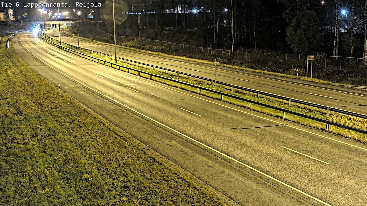 Weather Camera Image Väg 6 Villmanstrand, Reijola, Lappeenranta, Etelä-Karjala
