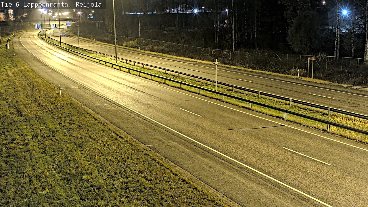 Weather Camera Image Väg 6 Villmanstrand, Reijola, Lappeenranta, Etelä-Karjala