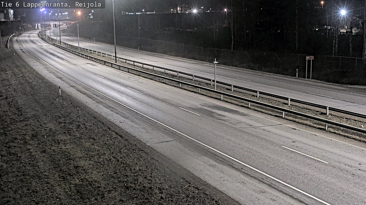 Weather Camera Image Road 6 Lappeenranta, Reijola, Lappeenranta, Etelä-Karjala