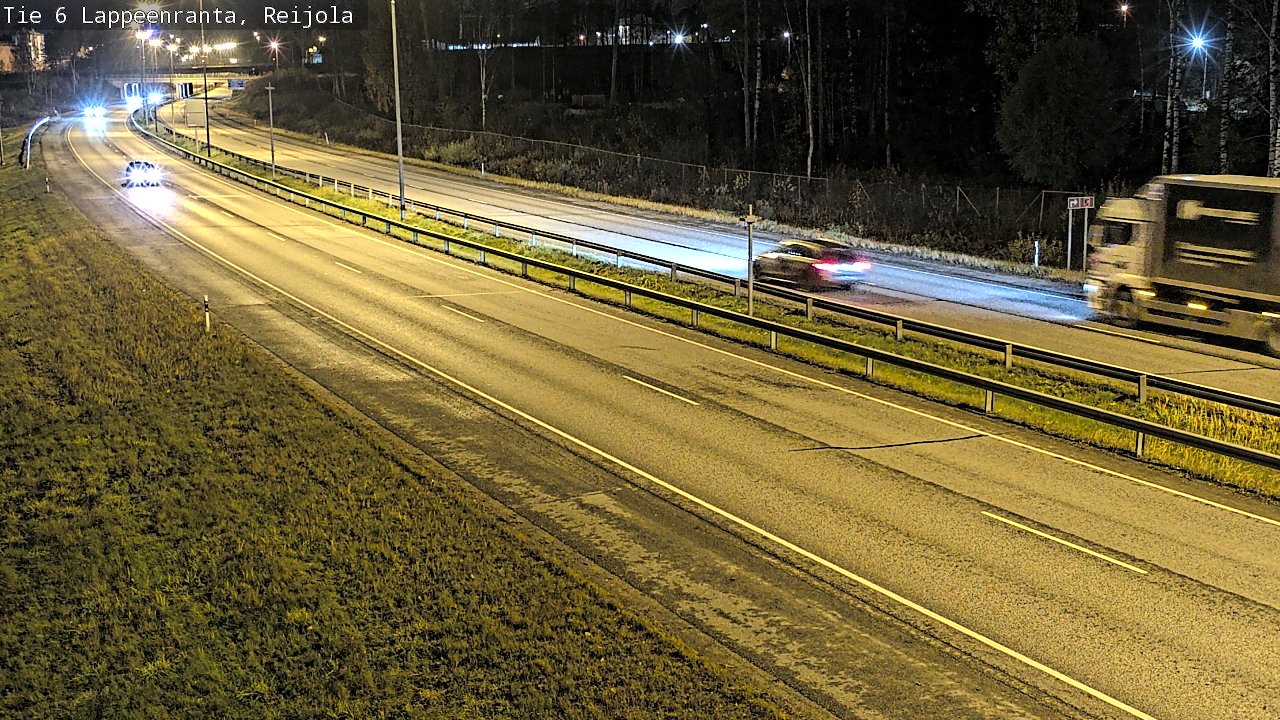Weather Camera Image Väg 6 Villmanstrand, Reijola, Lappeenranta, Etelä-Karjala
