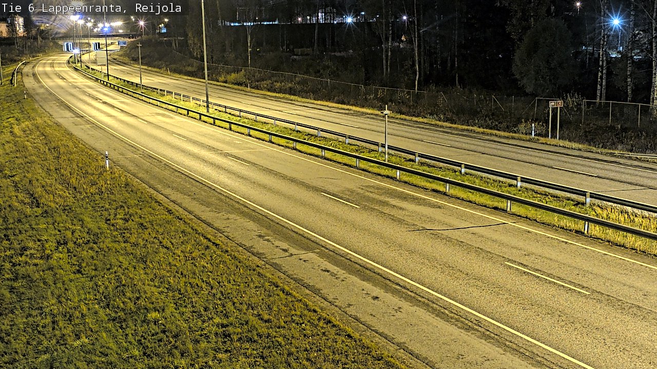 Weather Camera Image Road 6 Lappeenranta, Reijola, Lappeenranta, Etelä-Karjala