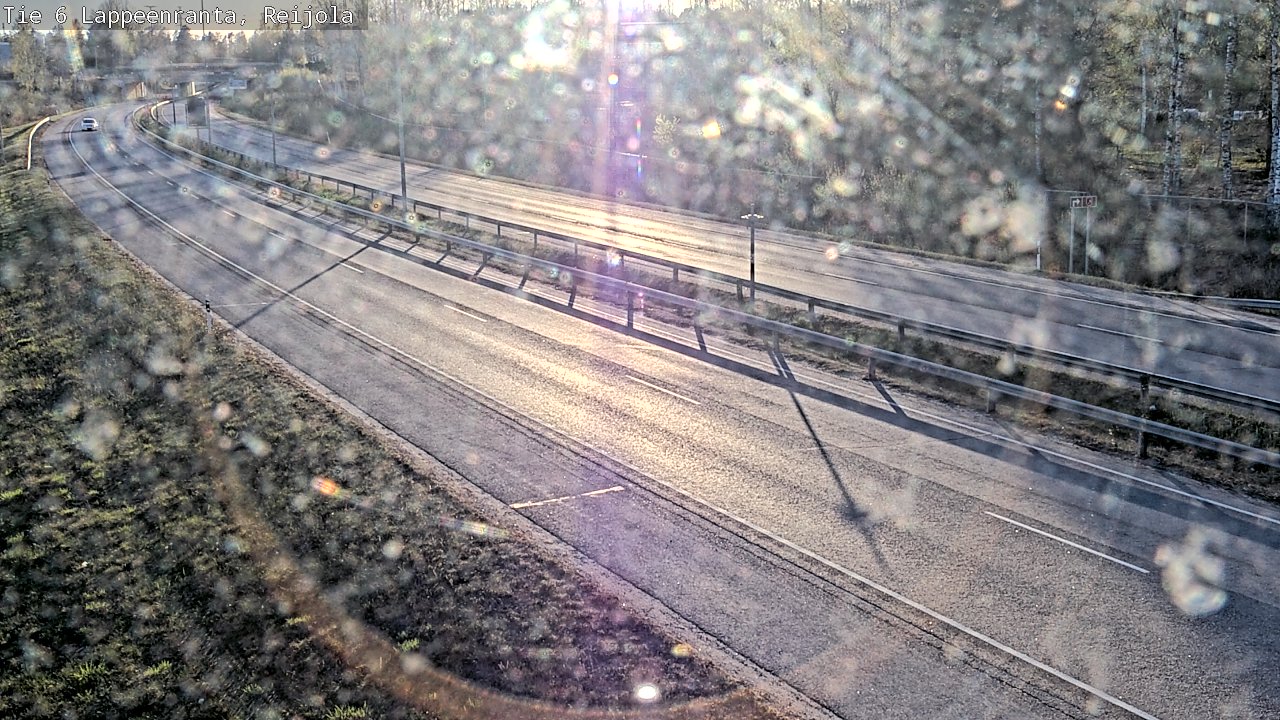 Weather Camera Image Road 6 Lappeenranta, Reijola, Lappeenranta, Etelä-Karjala
