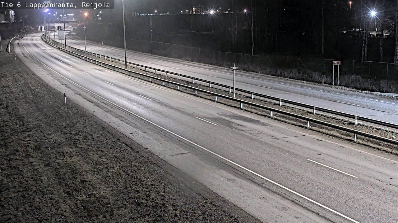 Weather Camera Image Road 6 Lappeenranta, Reijola, Lappeenranta, Etelä-Karjala
