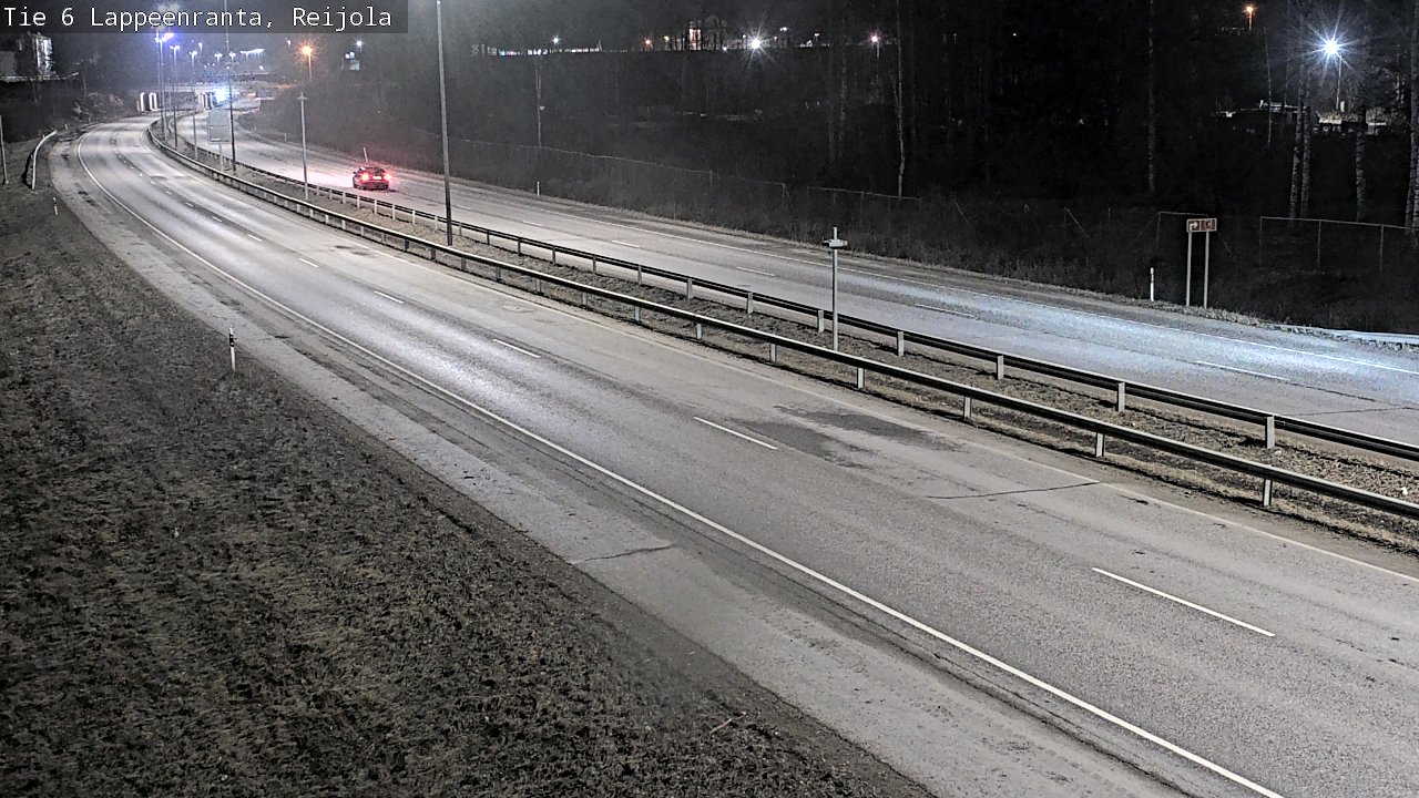 Weather Camera Image Road 6 Lappeenranta, Reijola, Lappeenranta, Etelä-Karjala