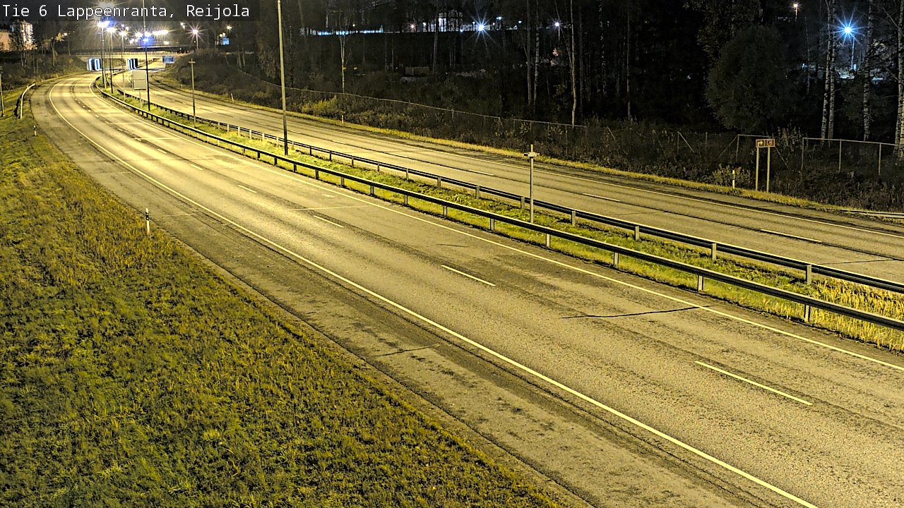 Weather Camera Image Road 6 Lappeenranta, Reijola, Lappeenranta, Etelä-Karjala