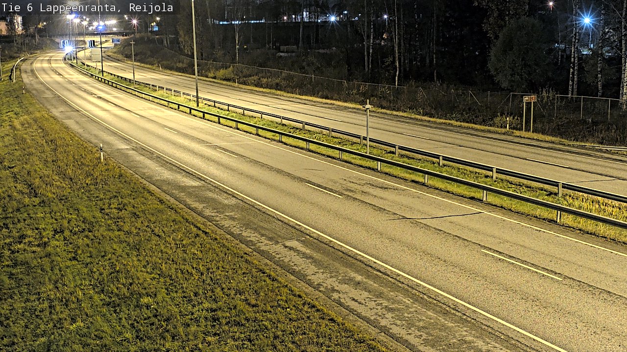 Weather Camera Image Väg 6 Villmanstrand, Reijola, Lappeenranta, Etelä-Karjala