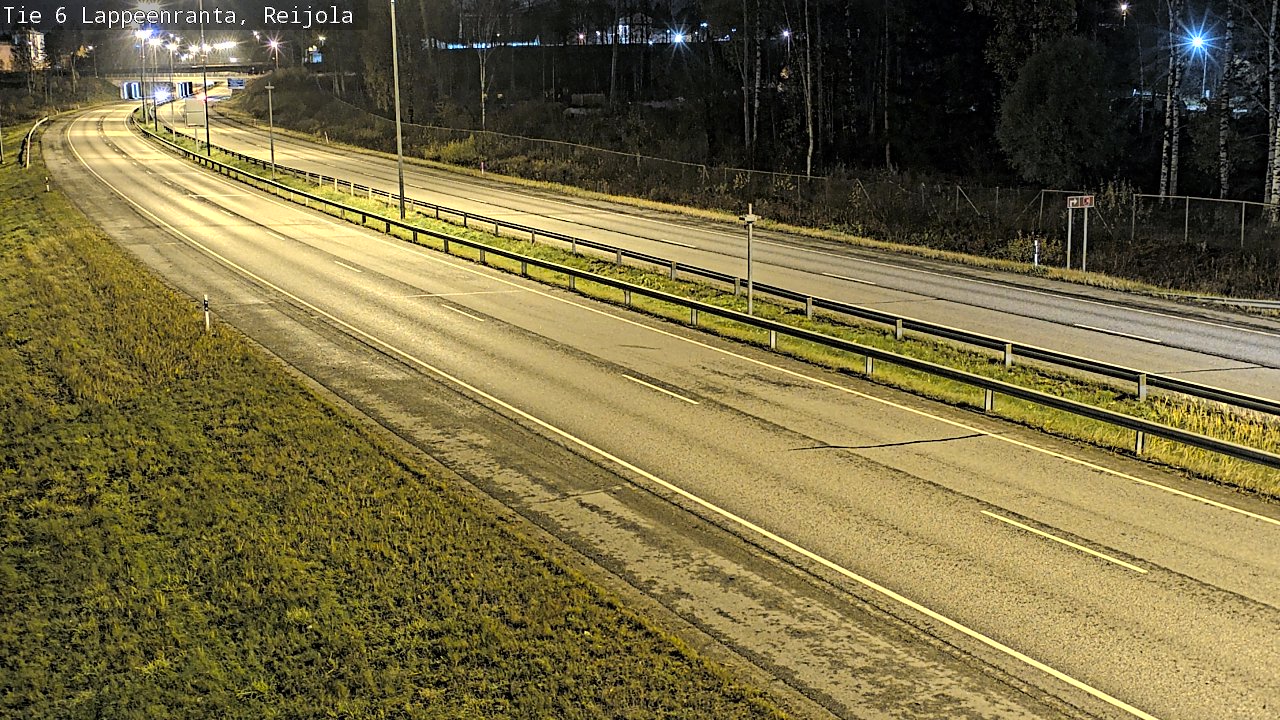 Weather Camera Image Väg 6 Villmanstrand, Reijola, Lappeenranta, Etelä-Karjala
