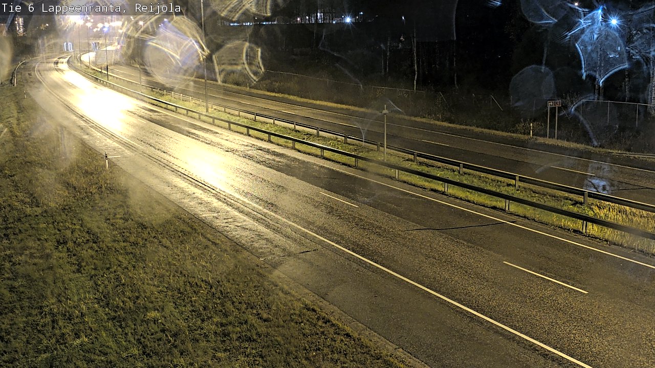 Weather Camera Image Road 6 Lappeenranta, Reijola, Lappeenranta, Etelä-Karjala