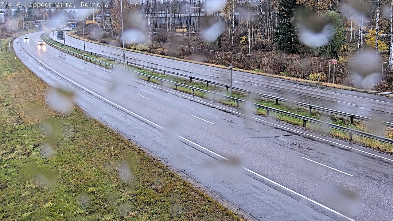 Weather Camera Image Road 6 Lappeenranta, Reijola, Lappeenranta, Etelä-Karjala