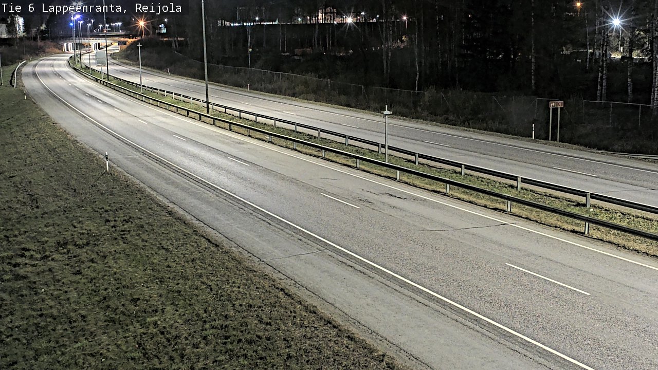 Weather Camera Image Road 6 Lappeenranta, Reijola, Lappeenranta, Etelä-Karjala