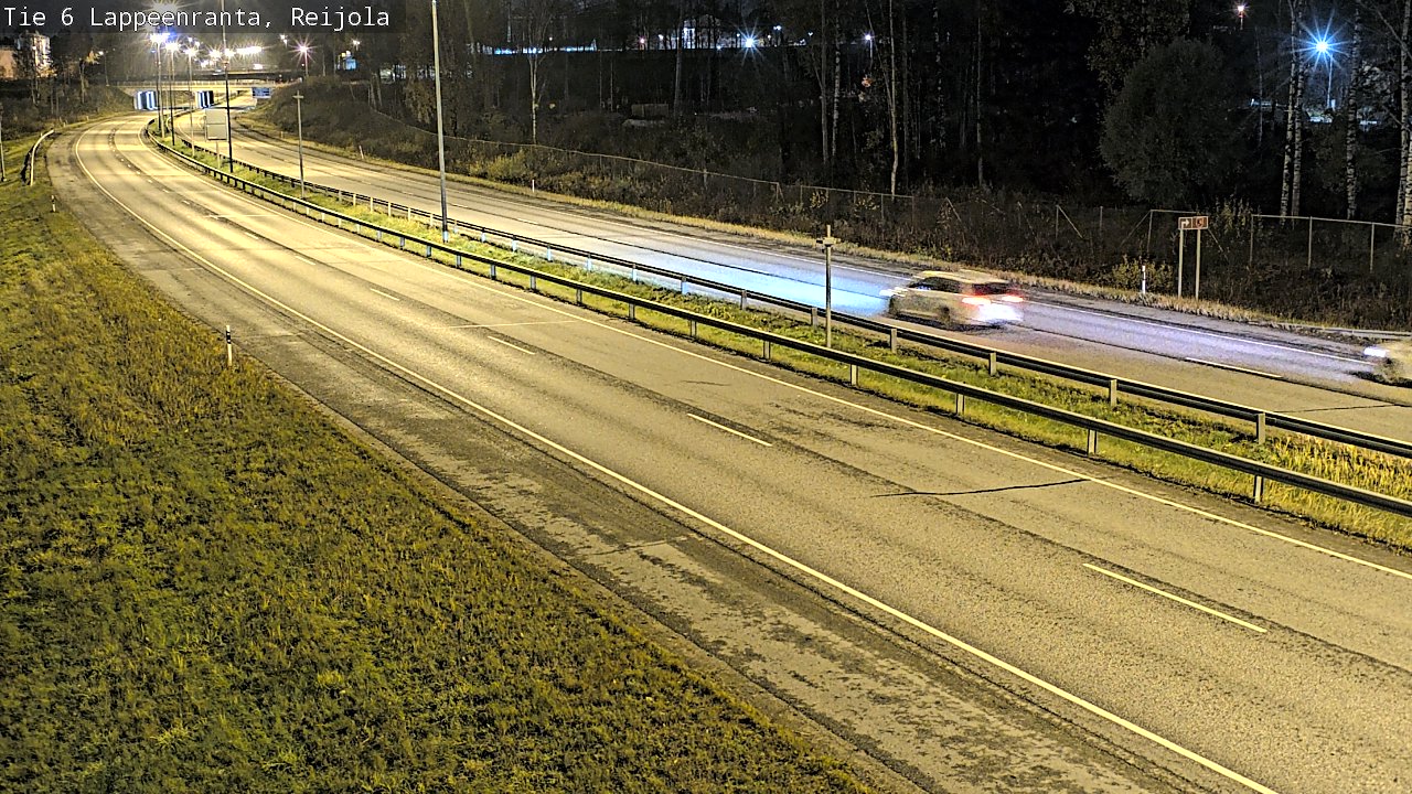 Weather Camera Image Väg 6 Villmanstrand, Reijola, Lappeenranta, Etelä-Karjala
