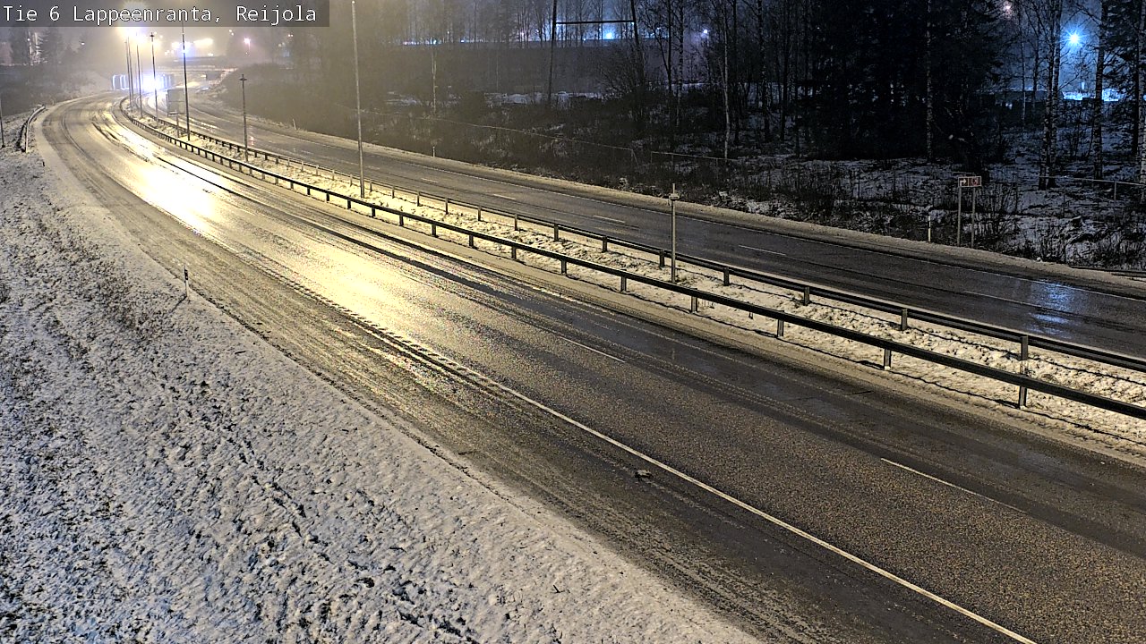 Weather Camera Image Road 6 Lappeenranta, Reijola, Lappeenranta, Etelä-Karjala