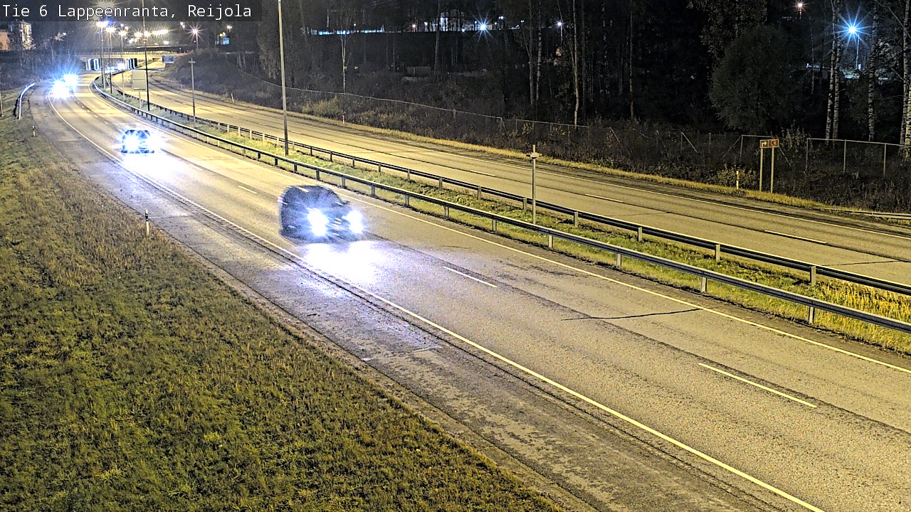 Weather Camera Image Väg 6 Villmanstrand, Reijola, Lappeenranta, Etelä-Karjala