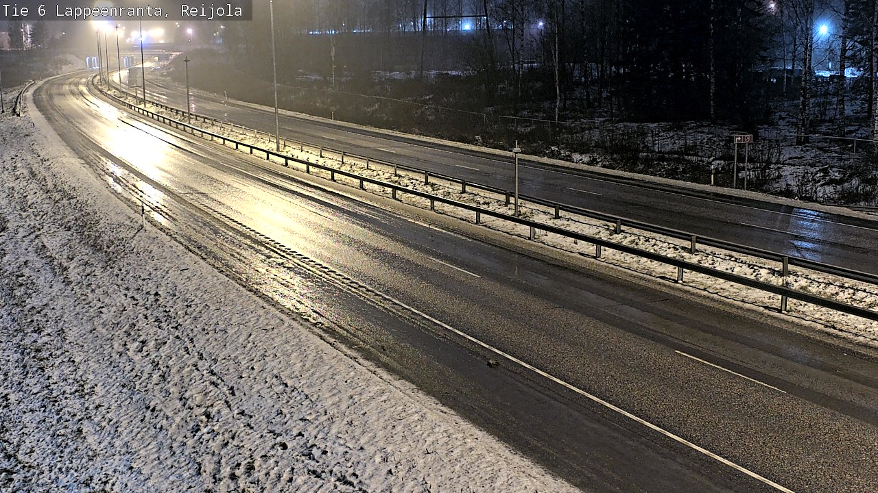 Weather Camera Image Road 6 Lappeenranta, Reijola, Lappeenranta, Etelä-Karjala