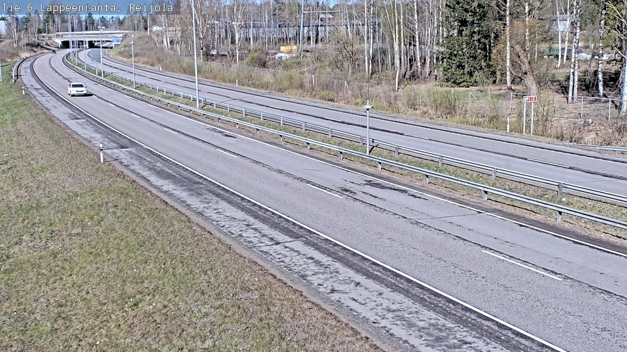 Weather Camera Image Road 6 Lappeenranta, Reijola, Lappeenranta, Etelä-Karjala