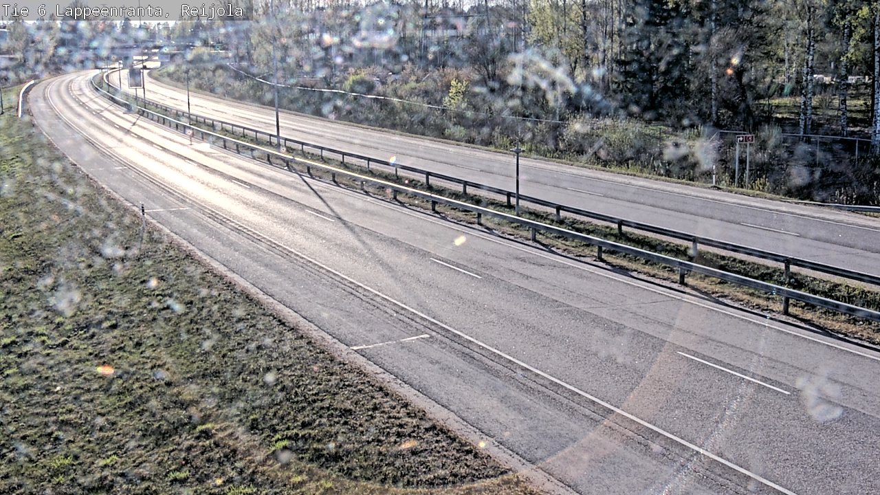 Weather Camera Image Road 6 Lappeenranta, Reijola, Lappeenranta, Etelä-Karjala
