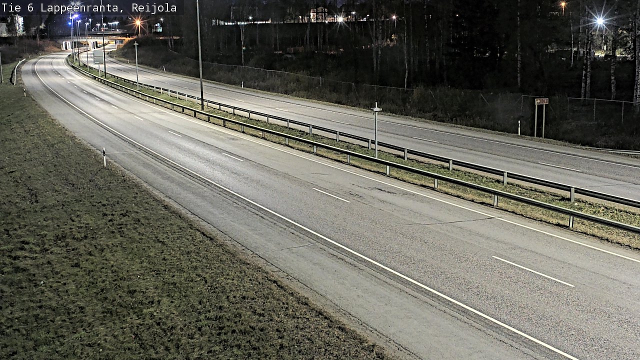 Weather Camera Image Road 6 Lappeenranta, Reijola, Lappeenranta, Etelä-Karjala