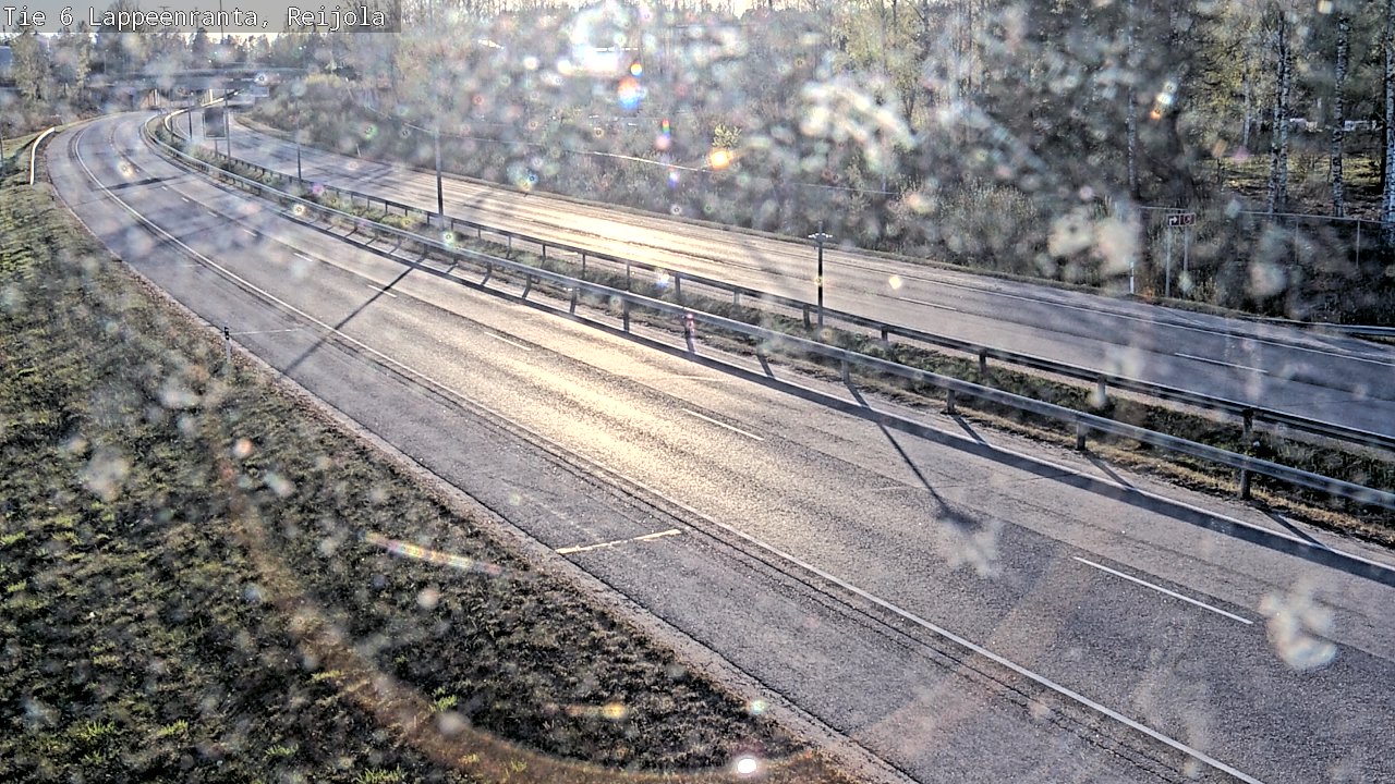 Weather Camera Image Road 6 Lappeenranta, Reijola, Lappeenranta, Etelä-Karjala