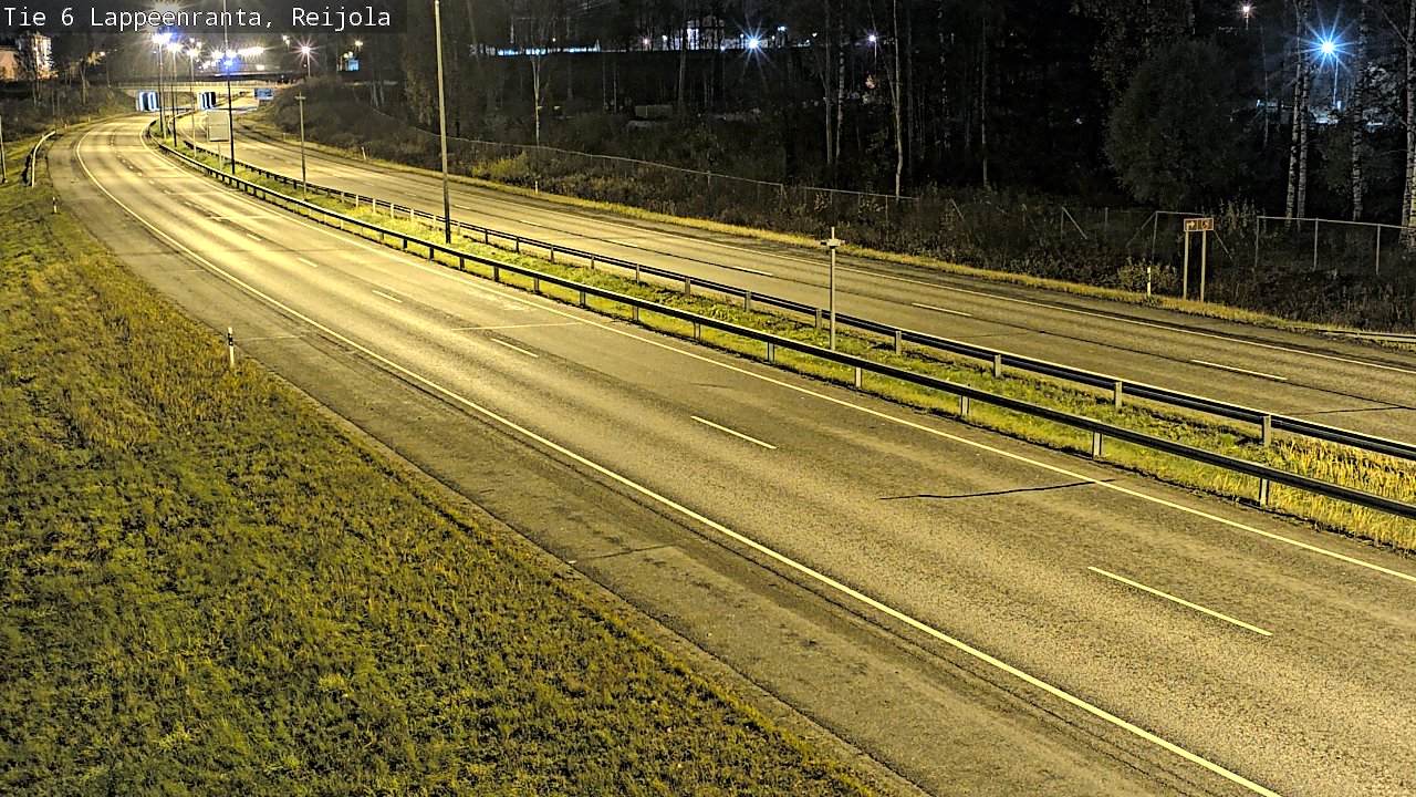Weather Camera Image Road 6 Lappeenranta, Reijola, Lappeenranta, Etelä-Karjala