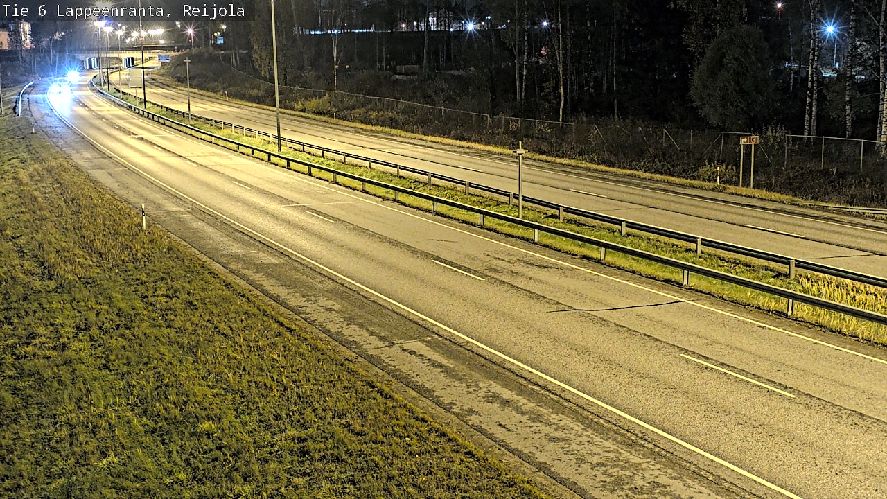 Weather Camera Image Road 6 Lappeenranta, Reijola, Lappeenranta, Etelä-Karjala