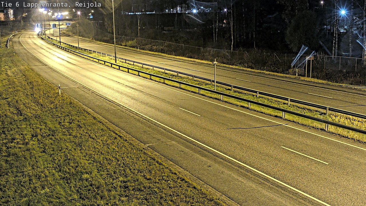 Weather Camera Image Road 6 Lappeenranta, Reijola, Lappeenranta, Etelä-Karjala