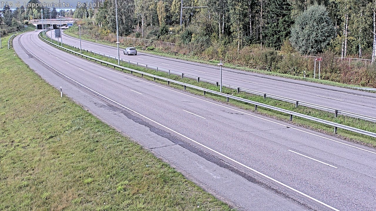 Weather Camera Image Road 6 Lappeenranta, Reijola, Lappeenranta, Etelä-Karjala