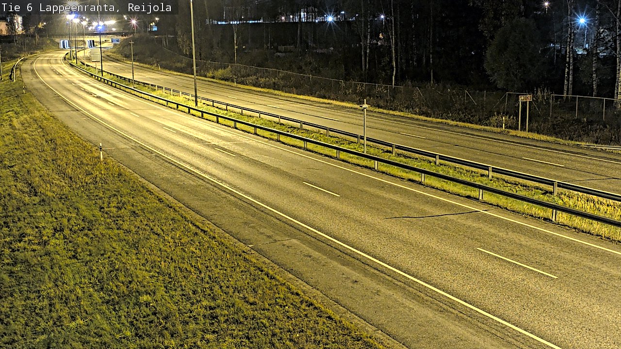 Weather Camera Image Väg 6 Villmanstrand, Reijola, Lappeenranta, Etelä-Karjala