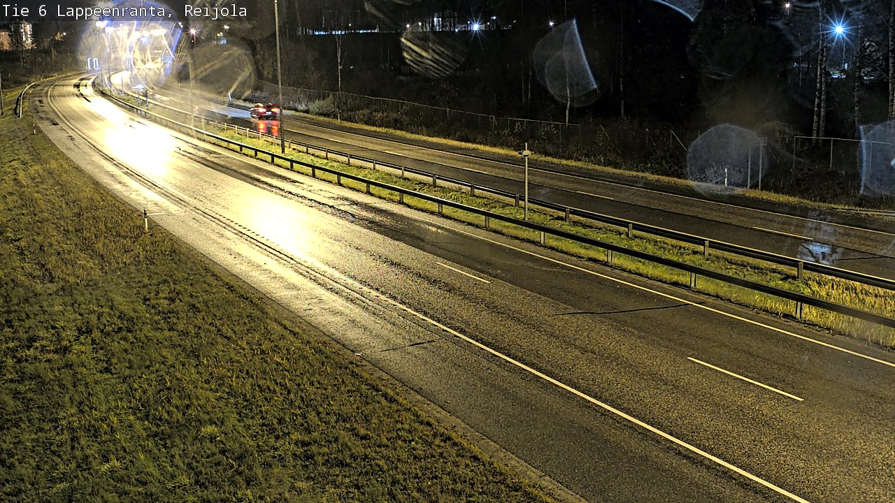 Weather Camera Image Road 6 Lappeenranta, Reijola, Lappeenranta, Etelä-Karjala