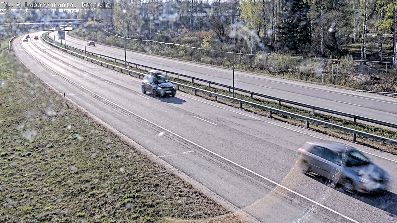 Weather Camera Image Road 6 Lappeenranta, Reijola, Lappeenranta, Etelä-Karjala