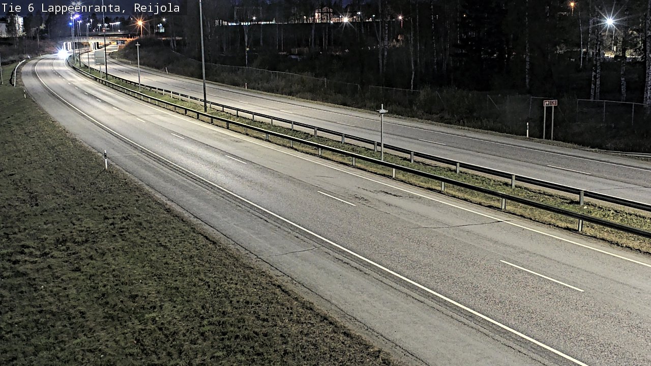 Weather Camera Image Road 6 Lappeenranta, Reijola, Lappeenranta, Etelä-Karjala