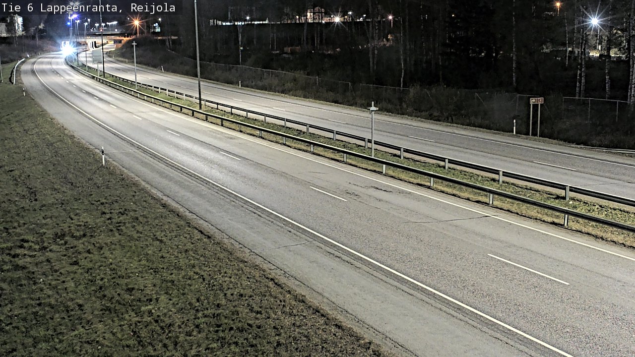 Weather Camera Image Road 6 Lappeenranta, Reijola, Lappeenranta, Etelä-Karjala