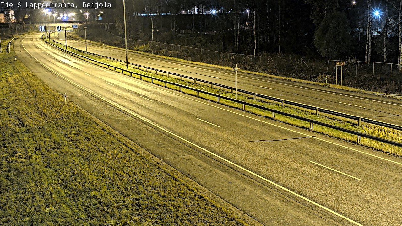 Weather Camera Image Väg 6 Villmanstrand, Reijola, Lappeenranta, Etelä-Karjala