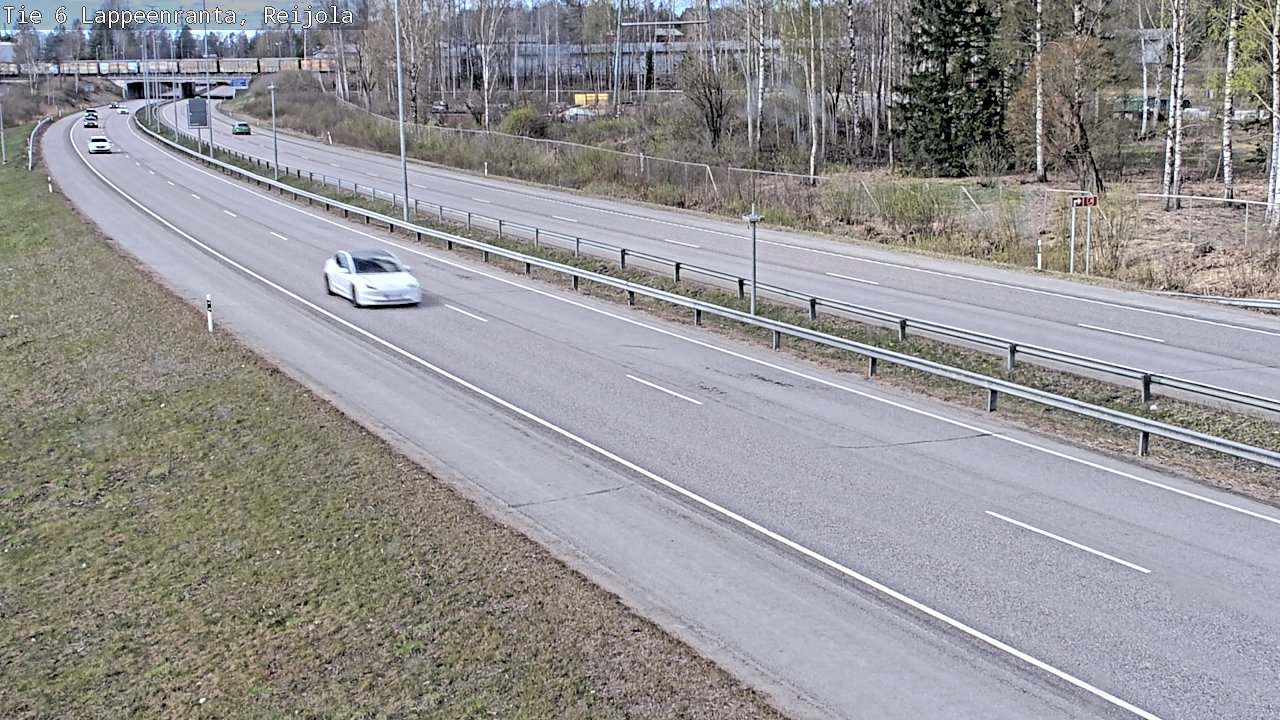 Weather Camera Image Road 6 Lappeenranta, Reijola, Lappeenranta, Etelä-Karjala
