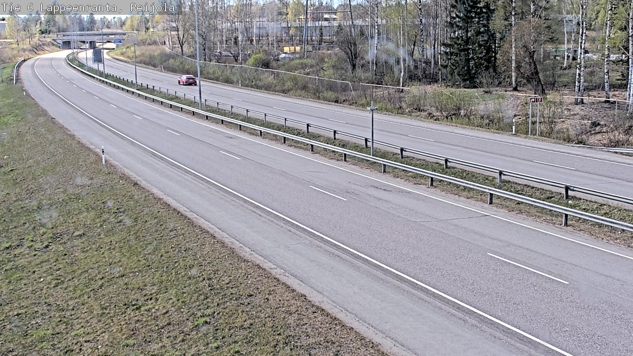 Weather Camera Image Road 6 Lappeenranta, Reijola, Lappeenranta, Etelä-Karjala