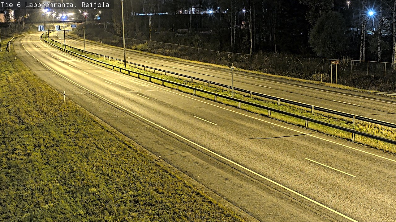 Weather Camera Image Road 6 Lappeenranta, Reijola, Lappeenranta, Etelä-Karjala